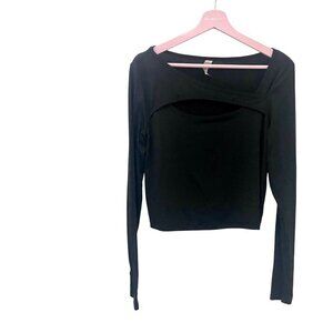 Cycle House Dyna Cross Front Long Sleeve Top Size XL